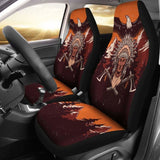 Native American Indian Warrior Car Seat Covers - Vintage Wild - 105905 - YourCarButBetter