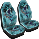 Native American Indian Wolf 3D Car Seat Covers 093223 - YourCarButBetter