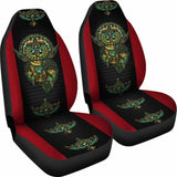 Native American Owl Printed 3D Car Seat Cover 174716 - YourCarButBetter