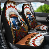 Native American Wolf Spirit Car Seat Covers 105905 - YourCarButBetter