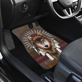 Native American - Wolf - Universal Front And Back Car Mats Gift 093223 - YourCarButBetter