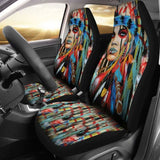 Native American Woman Car Seat Cover 105905 - YourCarButBetter