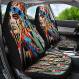 Native American Woman Car Seat Cover 105905 - YourCarButBetter