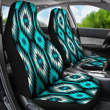 Native Design Teal Car Seats 093223 - YourCarButBetter