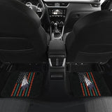 Native Feather American Flag Design Car Floor Mats 211804 - YourCarButBetter