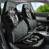 Native Wolf Car Seat Covers 200904 - YourCarButBetter