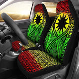 Nauru Car Seat Cover - Nauru Flag Polynesian Tattoo Reggae - 9 174914 - YourCarButBetter