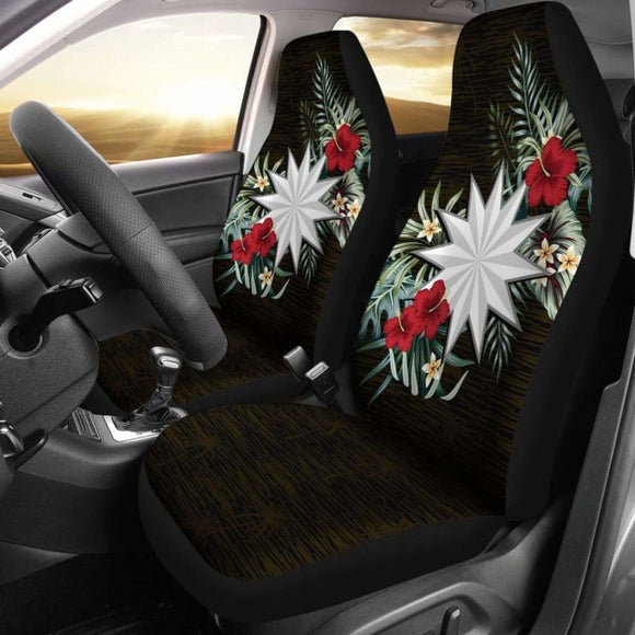 Nauru Hibiscus Car Seat Covers 7 232125 - YourCarButBetter