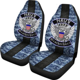 Navy Brotherhood Car Seat Covers 550317 - YourCarButBetter