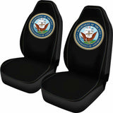 Navy Military Car Seat Covers Set Of 2 110424 - YourCarButBetter