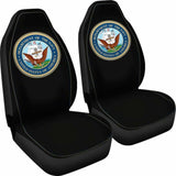 Navy Military Car Seat Covers Set Of 2 110424 - YourCarButBetter