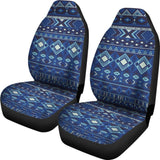 Navy Pattern Native Car Seat Covers 093223 - YourCarButBetter