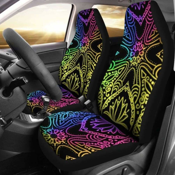 Neon Car Seat Covers 153908 - YourCarButBetter