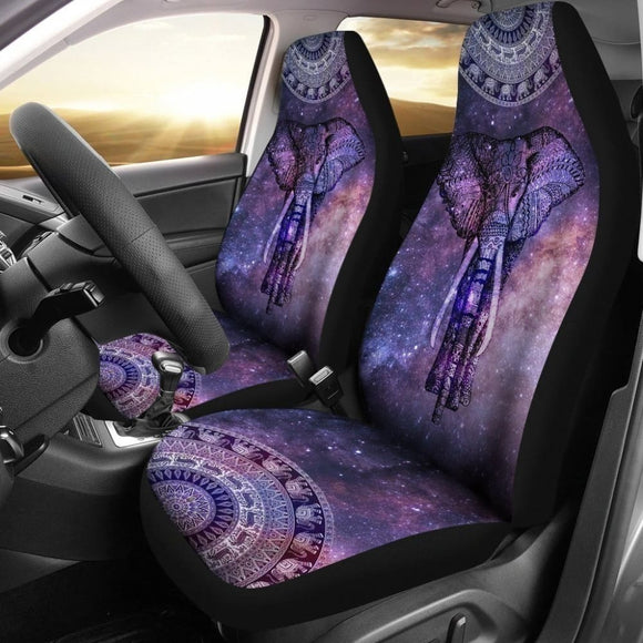 Neon Elephant Car Seat Covers 101819 - YourCarButBetter