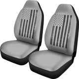 New Black American Flag Car Seat Covers Full Set 212304 - YourCarButBetter