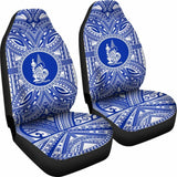 New Caledonia Car Seat Cover - New Caledonia Coat Of Arms Polynesian Flag Color 105905 - YourCarButBetter