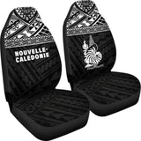 New Caledonia Polynesian Car Seat Covers Black - 105905 - YourCarButBetter