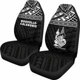 New Caledonia Polynesian Car Seat Covers Black - 105905 - YourCarButBetter
