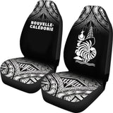 New Caledonia Polynesian Car Seat Covers - Black Fog - 105905 - YourCarButBetter