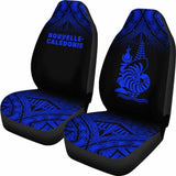 New Caledonia Polynesian Car Seat Covers - Blue Fog - 105905 - YourCarButBetter