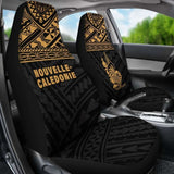 New Caledonia Polynesian Car Seat Covers Gold - 105905 - YourCarButBetter