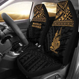 New Caledonia Polynesian Car Seat Covers Gold - 105905 - YourCarButBetter