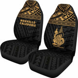 New Caledonia Polynesian Car Seat Covers Gold - 105905 - YourCarButBetter