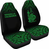 New Caledonia Polynesian Car Seat Covers - Green Fog - 105905 - YourCarButBetter