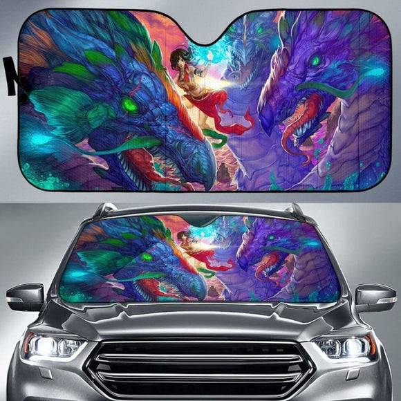 New Dragon Art Sun Shade amazing best gift ideas 172609 - YourCarButBetter