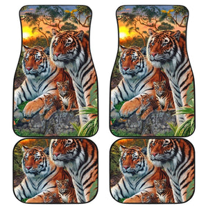 New High Quality Family Tiger Car Floor Mats 211202 - YourCarButBetter