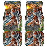 New High Quality Family Tiger Car Floor Mats 211202 - YourCarButBetter