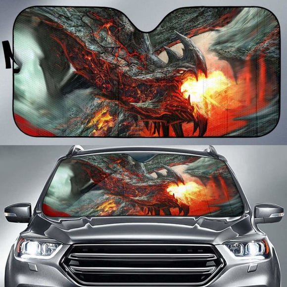 New Magma Dragon Sun Shade amazing best gift ideas 172609 - YourCarButBetter