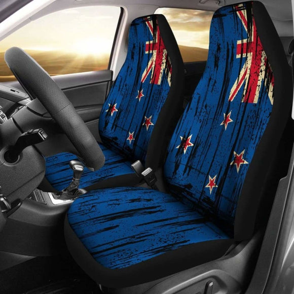 New Zealand Grunge Flag Car Seat Cover 1 232125 - YourCarButBetter