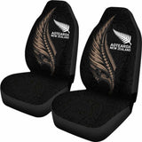 New Zealand Maori Fern Tattoo Car Seat Covers (Set Of Two) 7 174914 - YourCarButBetter