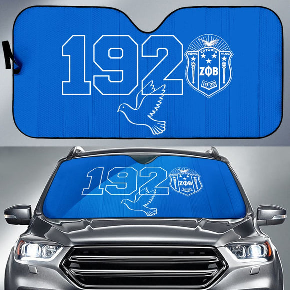 New Zeta Phi Beta Sorority Car Auto Sun Shades 211901 - YourCarButBetter