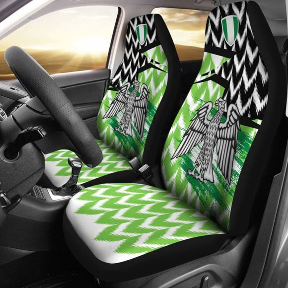 Nigeria Car Seat Covers Home - The Super Eagles (Set Of Two) 110424 - YourCarButBetter