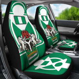 Nigeria Car Seat Covers - Nigerian Flag And Coat Of Arms - Boa Me Na Me Mmoa Wo - 19 105905 - YourCarButBetter