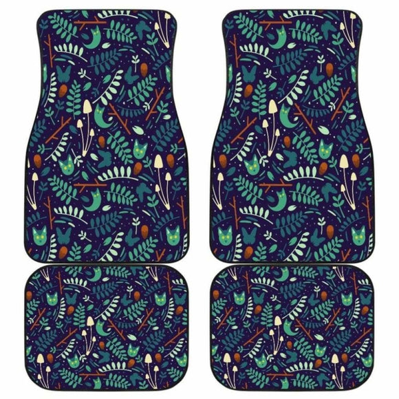 Night Leaf Car Floor Mats 174510 - YourCarButBetter