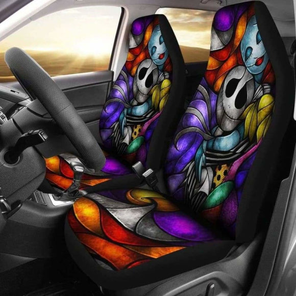 Nightmare Before Christmas Art Car Seat Covers Amazing 101819 - YourCarButBetter
