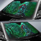 Nightmare Before Christmas Car Auto Sun Shades Jack & Sally 211901 - YourCarButBetter