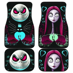 Nightmare Before Christmas Car Floor Mats 101819 - YourCarButBetter