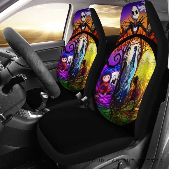 Nightmare Before Christmas Car Seat Covers 101819 - YourCarButBetter