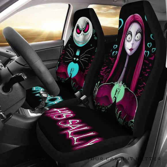 Nightmare Before Christmas Car Seat Covers 101819 - YourCarButBetter