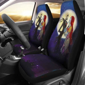 Nightmare Before Christmas Car Seat Covers Jack & Sally 5 101819 - YourCarButBetter