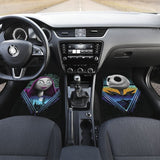 Nightmare Before Christmas Couple Fan Gift Car Floor Mats 210101 - YourCarButBetter