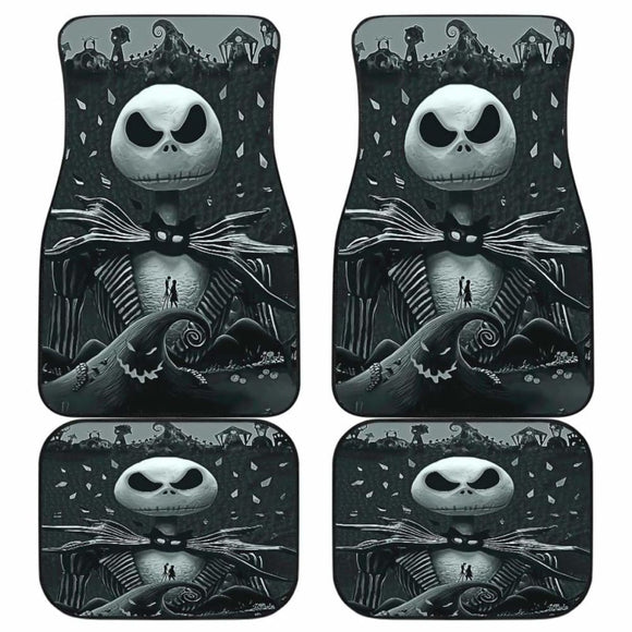 Nightmare Before Christmas Fan Gift Car Floor Mats 101819 - YourCarButBetter