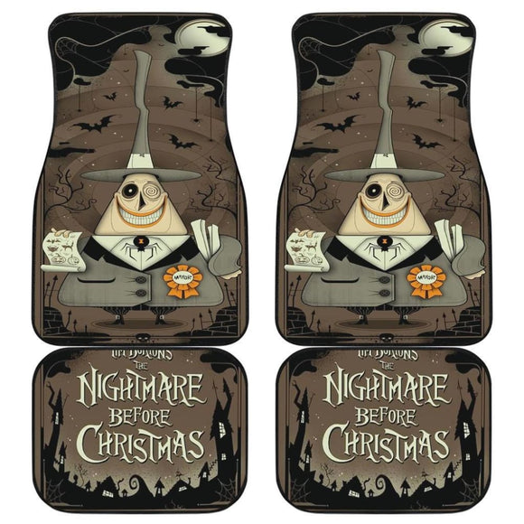 Nightmare Before Christmas Front And Back Car Mats 1 101819 - YourCarButBetter