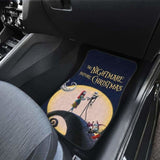 Nightmare Before Christmas Front And Back Car Mats 101819 - YourCarButBetter