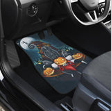 Nightmare Before Christmas Front And Back Car Mats 2 101819 - YourCarButBetter