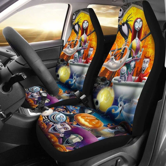 Nightmare Before Christmas Full Character Car Seat Covers 2 Amazing 101819 - YourCarButBetter